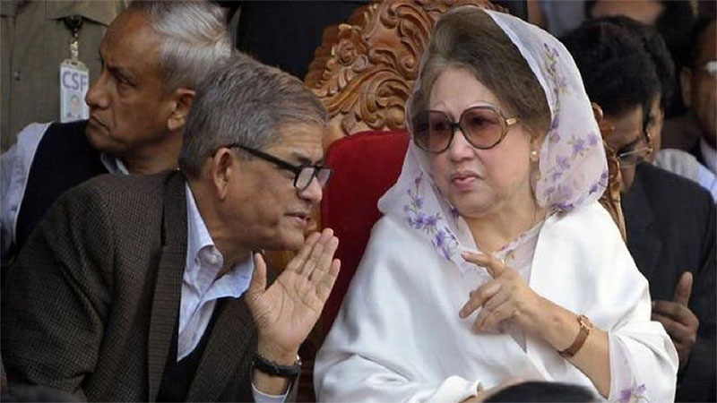 অবশেষে ‘আদরের নেত্রীর’ দেশত্যাগের খবর দিলেন ফখরুল