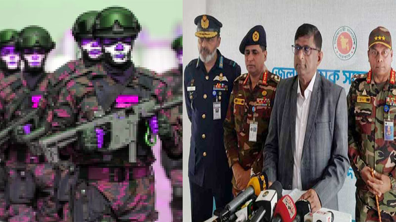 বৈষম্যবিরোধীদের বারংবার গৃহযুদ্ধের হুমকির মাঝেই তরুণদের সামরিক প্রশিক্ষণের উদ্যোগ!