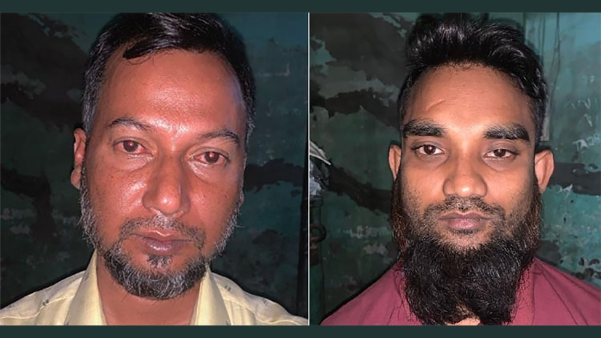 মদ খেয়ে থানায় ঢুকে পুলিশকে গালাগাল, যুবদলের দুই নেতা গ্রেপ্তার