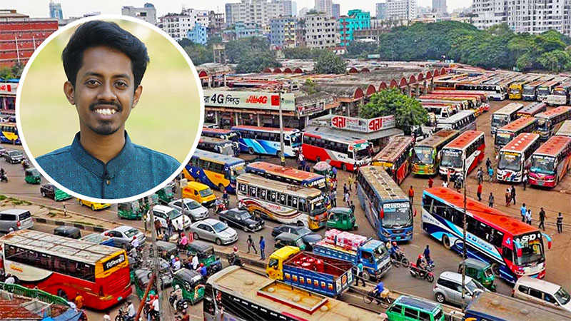 নিরাপদ সড়ক-বৈছা বিপ্লবের পর ট্রান্সপোর্ট টাইকুন: আড়াইশ বাসের পারমিট চান ছাত্রনেতা