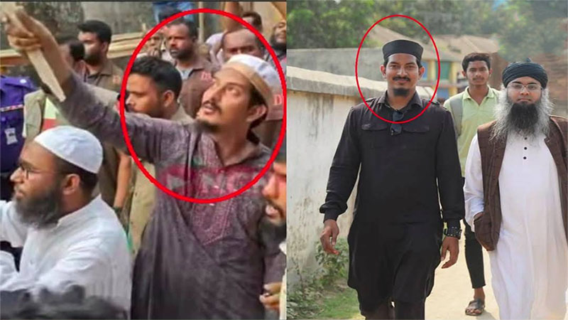 বগুড়ায় জাতীয় সঙ্গীত পরিবেশনের অনুষ্ঠানে উগ্রবাদী হামলায় বৈছা নেতা
