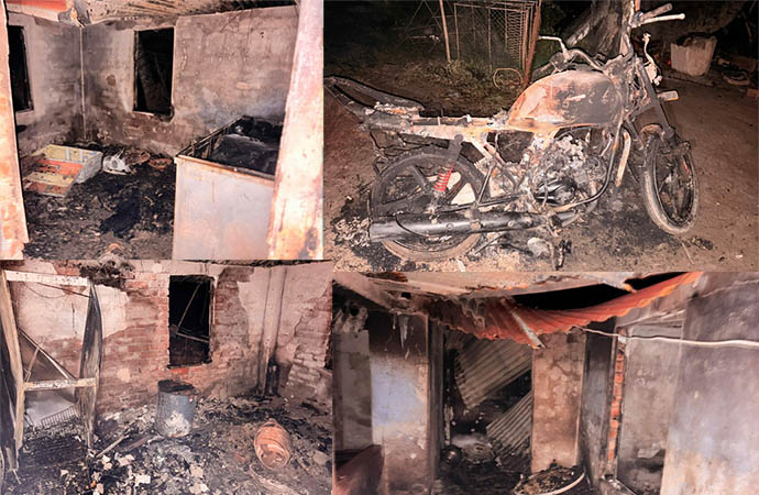 যশোরে কৃষকদল সভাপতিকে গুলি করে হত্যা ২০ নিরীহ হিন্দু বাড়িতে অগ্নিসংযোগ, লুটপাট (ভিডিও)