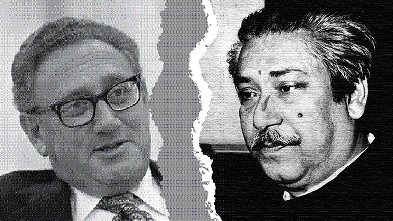 বঙ্গবন্ধু হত্যাকাণ্ড সমাপনে উল্লসিত ছিলেন মার্কিন পররাষ্ট্রমন্ত্রী হেনরি কিসিঞ্জার