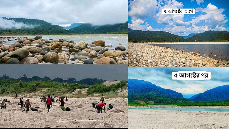সিলেটের সাদা পাথরে নির্বিচারে লুটপাট: পরিবেশ উপদেষ্টার ব্যর্থতার নজির