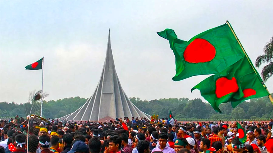 ইউনূস প্রশাসন-জামায়াতের রক্তচক্ষু উপেক্ষা: দেশজুড়ে বিজয় দিবস উদযাপনে ‘জয় বাংলা’ স্লোগান