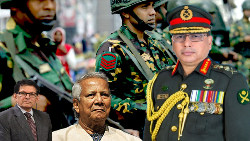 প্রধান উপদেষ্টার প্রিয়পাত্র খলিলের বারবার সেনাছাউনি দখলের চেষ্টা ব্যর্থ হচ্ছে ওয়াকারের তৎপরতায়