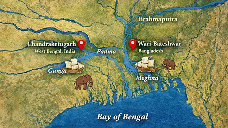 গঙ্গারিডাই বাঙালির আদিপুরুষ