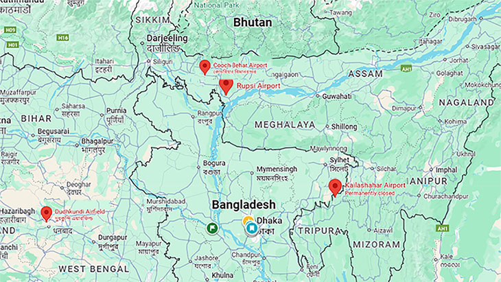 শিলিগুড়ি করিডরের নিরাপত্তায় ভারত পুনরুজ্জীবিত করছে ২য় বিশ্বযুদ্ধের সময়কার ৫টি এয়ারস্ট্রিপ