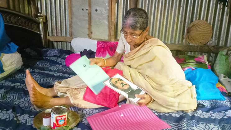 শরীয়তপুরের বীরাঙ্গনা যোগমায়া মালো আর নেই