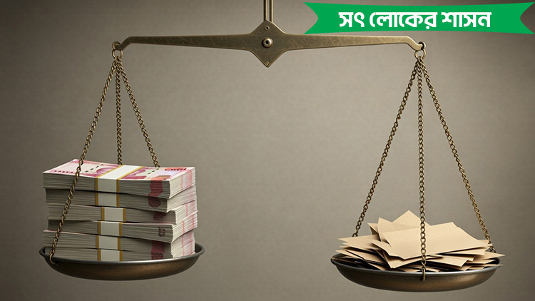 নির্বাচনের আগ মুহুর্তে দুহাতে টাকা ঢালছেন “সৎ লোকের শাসন” নামধারী দল 