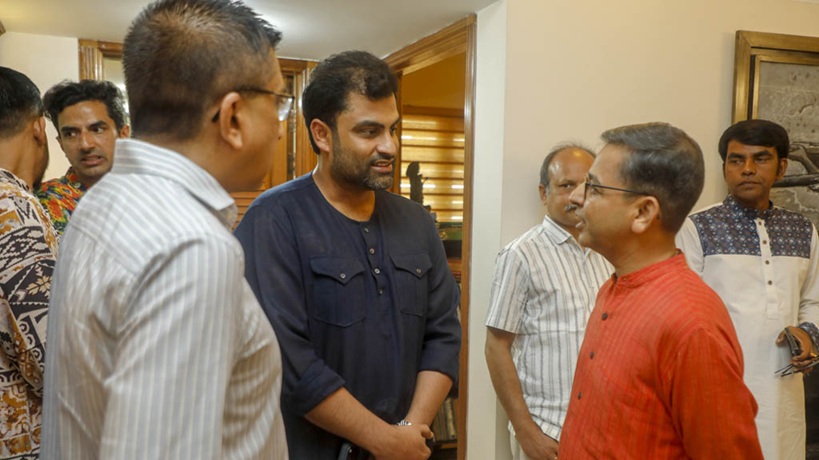 ভারতীয় রাষ্ট্রদূতের সঙ্গে তামিমের সাক্ষাৎ, সম্পর্ক উন্নয়নের বার্তা