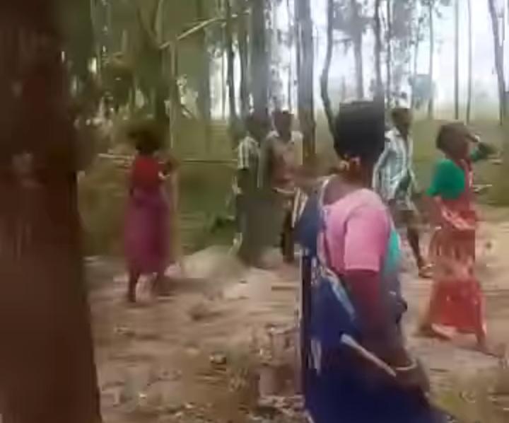 দিনাজপুরে আদিবাসী পল্লীতে হামলায় মন্দির ভাঙচুর ও বাড়িতে অগ্নিসংযোগ