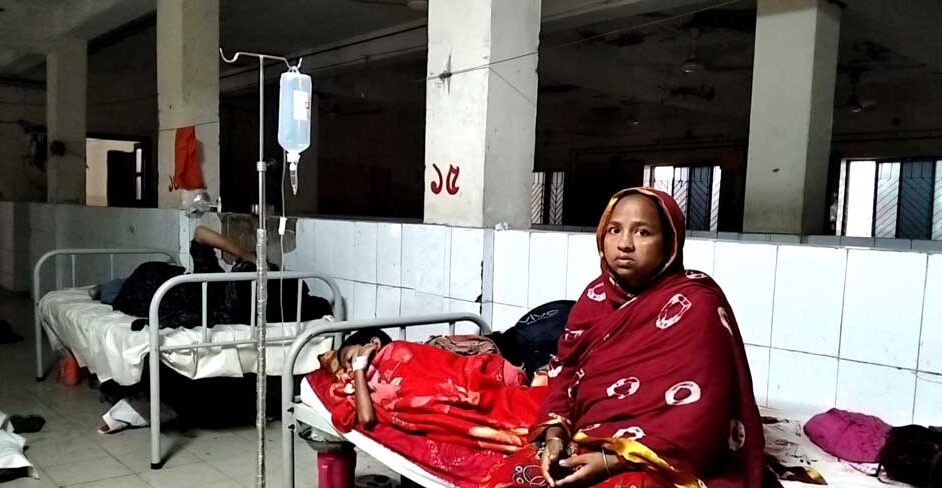 নেত্রকোণায় হামের উপসর্গ নিয়ে হাসপাতালে ভর্তি ২৩ রোগী