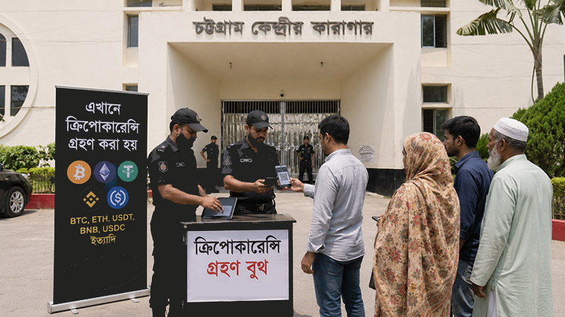 চট্টগ্রামে জেল বাণিজ্যঃ ‘টাকা দিলেই মুক্তি, না দিলেই শোন অ্যারেস্ট’; লেনদেন হচ্ছে ক্রিপ্টোকারেন্সিতে