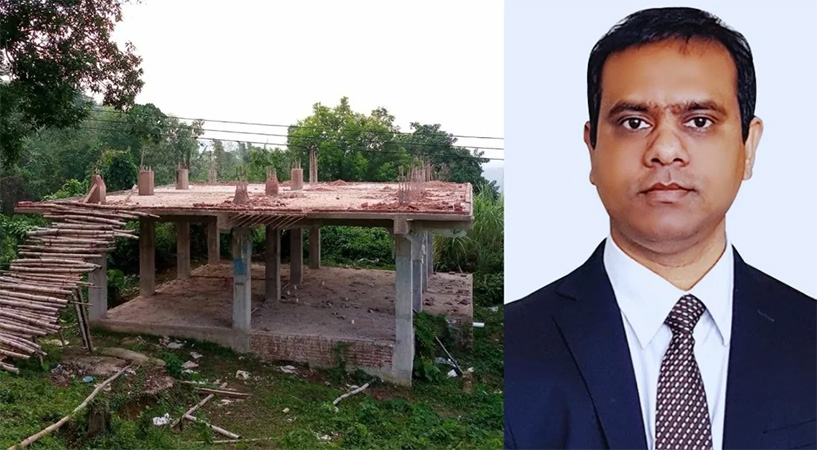 আলুটিলা পাহাড় ইসলামীকরণ: পর্যটন স্থানে জমি দখলের করে ধর্মীয় স্থাপনা নির্মাণ; জেলা প্রশাসকের সায়