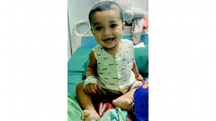 হাম কেড়ে নিল ১১ বছর পর পাওয়া একমাত্র শিশু সন্তান তাজিমের প্রাণ