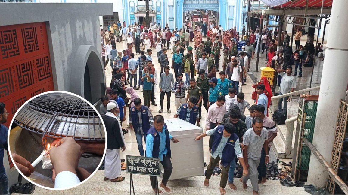 ‘মাজারবিদ্বেষীদের’ সঙ্গে নিয়ে শেষ দিনে ‘মাজারে ডিসিগিরি’ করে গেলেন সারওয়ার আলম
