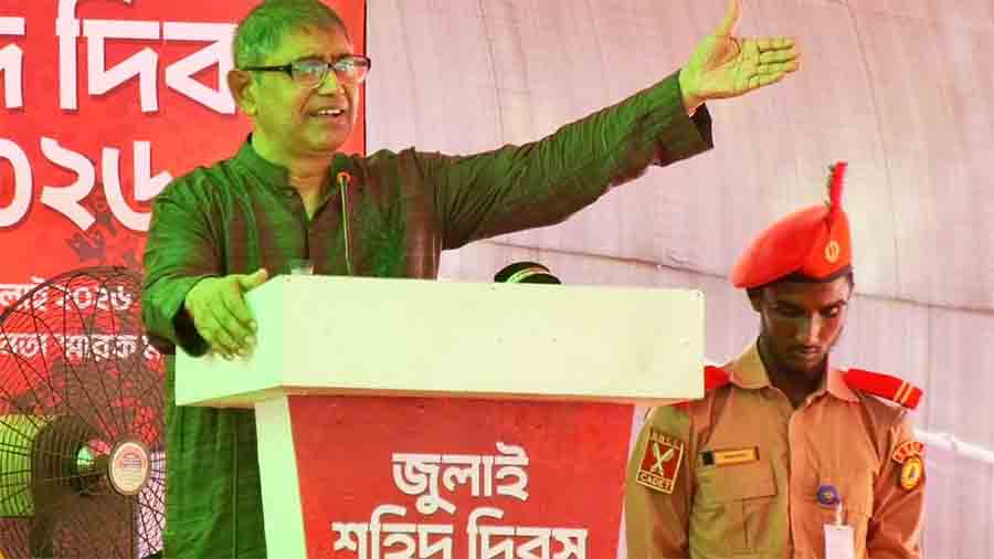 আবু সাঈদের স্মরণসভা ফাঁকা দেখে হতাশ মন্ত্রী: ‘বেরোবি চত্বর পরিপূর্ণ থাকলে আবু সাঈদ কবরে শান্তি পেত’