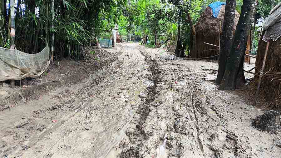 ২০ কেজি জিলাপি খাইয়ে এমপিকে এনে উদ্বোধনের পরদিন সড়কের ইট তুলে নিয়ে বিক্রি!