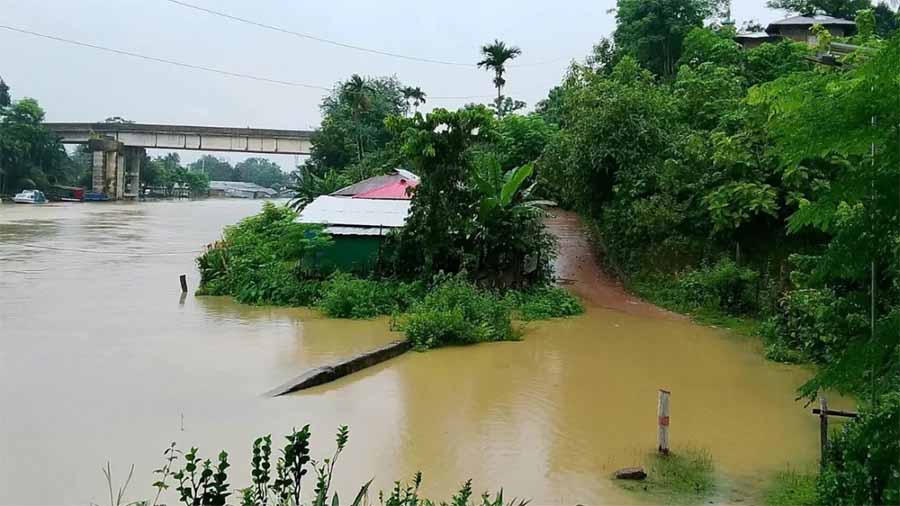 চরম দুর্ভোগে রাঙামাটি: বাঘাইছড়িতে পানিবন্দী ২০ হাজার মানুষ, ৬ দিনে ১০৪ পাহাড়ধস