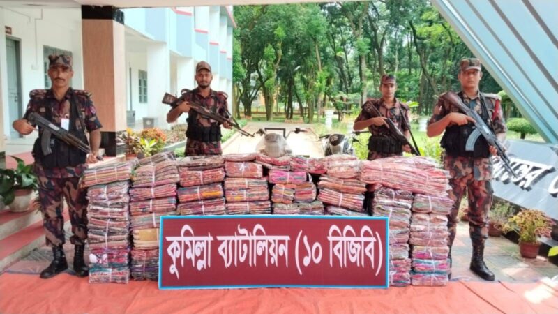 ফেনীতে দুই কোটি টাকার চোরাচালানসহ দুটি গাড়ি জব্দ
