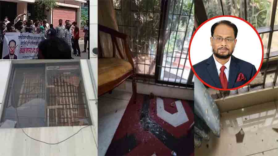জাপা চেয়ারম্যান জি এম কাদেরের বাসভবনে বিএনপি-জামায়াত ও এনসিপির হামলা